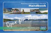 Planning and Regulatory Services Handbook - … · PLANNING AND REGULATORY SERVICES HANDBOOK 03. Strategic Objectives and Outcomes The overarching strategy for the Council is its