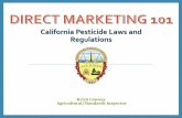 California Pesticide Laws and Regulations · •Dr. Bronners Soap Solutions What Is a Pesticide? FAC §12753