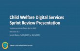 Child Welfare Digital Services Sprint Review Presentation · Child Welfare Digital Services Sprint Review Presentation Implementation Team Sprint #45 ... During this sprint, we reviewed