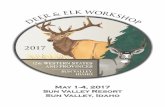 May 1-4, 2017 Sun Valley Resort Sun Valley, Idaho and Settings/37/Site Documents/Deer Elk... · Toby Boudreau—Chair David Smith—Logistics and on-site coordination Kathy Archer—WAFWA