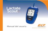 Manual del usuario - Apoyo Científico y Tecnológico … · Los sensores Lactate Scout son solo de uso único. ... Manual de usuario Este producto se ha probado de acuerdo con los