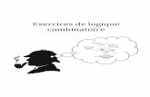 Exercices de logique combinatoire - ALFORTVILLEjean.david.delord.free.fr/Dossier_ressource/maintenance/s7/logique... · Opérateurs logiques et tables de vérité à 1 ou 2 sorties