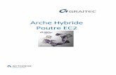 Arche Hybride Poutre EC2 - graitec.info€¦ · EXERCICE 1 : Section rectangulaire en flexion simple ... - le menu DOCUMENT, ... la poutre en cours.