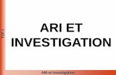 ARI ET - cspeve.e-monsite.comcspeve.e-monsite.com/medias/files/ari-et-investigation1.pdf · ARI et investigation 1 Définition • Les appareils respiratoires permettent a leurs utilisateurs