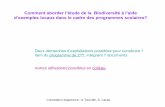 Comment aborder l’étude de la Biodiversité à l’aide d ...pedagogie.ac-guadeloupe.fr/files/File/svt/biodiversite_et... · item du programme de 2nde, intégrant 7 documents Autres