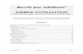 Meca3D pour SolidWorks EXEMPLE D’UTILISATIONgerard.moreau13.free.fr/Guppy/file/conceptionobjets/Ouvre-Barriere... · ETUDE DU MÉCANISME D’OUVERTURE D’UNE BARRIÈRE DE PÉAGE