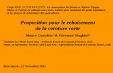 Proposition pour le reboisement de la ceinture verte · Proposition pour le reboisement de la ceinture verte Mauro Centritto1 & Giovanni Mughini2 1Institute for Plant Protection -