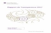 Rapport de Transparence 2017 - Grant Thornton France .Rapport de Transparence 2017 6 Les contrôleurs