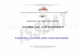 GUIDE DE L’étUdIaNt - .: ISSBAT :. · Institut Supérieur des Sciences Biologiques Appliquées de Tunis-guide PFE www ... Remise des copies de soutenance du rapport de ... dont