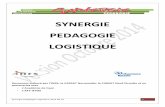 SYNERGIE PEDAGOGIE LOGISTIQUE - aft-dev.com · Synergie Pédagogie Logistique 2013 09 19 1 SYNERGIE PEDAGOGIE LOGISTIQUE Document élaboré par l’INRS, la CARSAT Normandie, la CARSAT