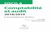 Comptabilité et audit - dunod.com · Fiche 29 Audit des comptes individuels et consolidés 169 Fiche 30 Examen limité et autres interventions définies 178. 1 ... d’immobilisations