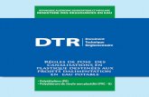 DTR - SETIF PIPEsetif-pipe.dz/docs/dtr.pdf · Le présent DTR intitulé « Régles de pose des canalisations en plastique destinées aux projets d’alimentation en eau potable»