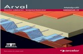 Arval - ds.arcelormittal.comds.arcelormittal.com/repository/Documentation_products/brochure... · L’adhérence chimique entre la tôle d’acier et le béton n’est pas considérée