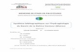 Synthèse bibliographique sur l’hydrogéologie du Bassin … · MEMOIRE DE STAGE DE FIN D’ETUDES ... (Rapport OCP, juillet 2006) 1 ... 12 de MARRAKECH à ELJADIDA ; Au Sud : La