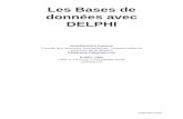 Les Bases de données avec DELPHI - الرئيسيـةeconomie.univ-batna.dz/images/cours/2k.pdf · 2016-11-23 · 2.1. définition d'une Base De Données 2.2. Exemples de BDD 2.3.