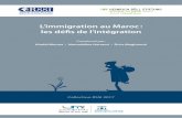 L’immigration au Maroc : les défis de l’intégration · la société civile des savoirs susceptibles d’orienter la politique migratoire au Maroc vers une meilleure intégration.