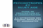 PSYCHOTROPES ET SUJET AGE - fvhpb.fr · Lutilisation des psychotropes (substances qui sont susceptibles de modifier lactivité mentale sans préjuger du type de modification) peut