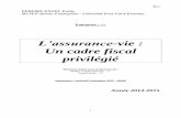 L’assurance-vie : Un cadre fiscal privilégié · 1 PEREIRA-ENGEL Evane M2 IUP Juriste d’entreprise - Université Evry Val d’Essonne Entreprise :  L’assurance-vie