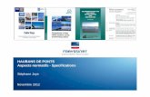 HAUBANS DE PONTS Aspects normatifs - Specificationscables2012.ifsttar.fr/reserve/docs/2.13_Joye_Cables2012_Aspectnor... · Novembre 2012 3 Haubans de ponts – Aspects normatifs et