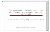 dAllah - amoakada.files.wordpress.com · Combien de fois «craignez Allah» est mentionné dans le ... (sur la terre) beaucoup d'hommes et de femmes. ... culièrement 40 fois dans