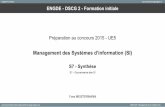 Management des Systèmes d’information (SI) ENGDE - DSCG …ma-formation-informatique.fr/wp-content/uploads/2015/09/S7-UE5-syn... · DSCG UE5 : Management des SI - Master CCA Cogitem
