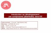 Introduction au développement par composants …tibermacin/ens/hmin304/cours/cours1.pdf · Plan du cours Introduction aux architectures multi-niveaux (N-Tiers) Plate-forme Java EE