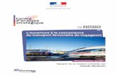 L’ouverture à la concurrence du transport ferroviaire … · Ce rapport dresse un état des lieux du transport de voyageurs en France et ... De manière synthétique, ... En raison