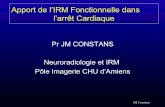 Pr JM CONSTANS Neuroradiologie et IRM Pôle … · Etude de la microcirculation cérébrale ... Métabolites détectables in vivo et utilisés en clinique ! ... Présent au cours