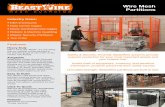 Wire Mesh Partitions · Wire Mesh Partitions Safety & Security: Evolved. BeastWire systems provide superior protection for your most important assets and your bottom line.