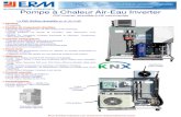Pompe à Chaleur Air-Eau Inverter - ERM Automatismes ...€¦ · Le compteur d' énergie électrique est monté ... électrique, analyse technologiques des ... de fonctionnement et