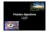 Fistules digestives - kayinamura.free.frkayinamura.free.fr/docs/cours/fistuledigestive.pdf · Infection intra abdominale! Distention intestinale! ... Crohn, radiques, tumorales ...