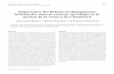 Importance des lichens et champignons lichénicoles …lichenologue.org/fichiers/docs/2001RouxBricaudChambord.pdf · Lichens et champignons lichénicoles de la réserve de Chambord