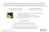 Du contrôle d’instrument à la mesure avec LabVIEW ...userpages.irap.omp.eu/~sbottinelli/Downloads/intro-instrum-m1-2014.pdf · Présentation de LabVIEW et de ses fonctionnalités