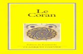 Le Coran - Accueil du Site de Benjamin LISANbenjamin.lisan.free.fr/jardin.secret/EcritsPolitiquesetPhilosophiq... · Sourate 72 - Les génies ..... 471 Sourate 73 - Lenveloppe ...