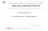 AHIER DES CHARGES TYPE QUALIROUTES - DGO1 …qc.spw.wallonie.be/fr/qualiroutes/doc/Qualiroutes/Chapitre H.pdf · Eléments linéaires en béton préfabriqué délimitant un revêtement.