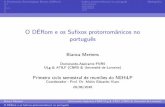 O DÉRom e os Sufixos protorromânicos no portuguêsnehilp/arquivos/Mertens.pdf · O Dictionnaire Étymologique Roman (DÉRom) Suﬁxos protorromânicos no português Bibliograﬁa