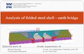 Analysis of folded steel shell - earth bridge - ZSoil · Robot Milenium => ZSoil, with help of MathCad Given G0 h⋅ kxyxy G0 12 h 3 ⋅ bxyxy κ hxx G0 h⋅ 1. 2. 1. E2 12 h3 1 v1