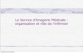 Le Service d’Imagerie Médicale : organisation et rôle …radcoursorg.be/INF_02/page1/files/CHAP11 2010.pdf · Introduction En Belgique le service d’Imagerie médicale regroupe