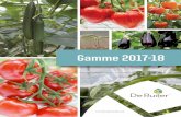 Gamme 2017-18 · Poivron Concombre Porte-greffe 10 Tomate ronde en grappe 12 Tomate ronde Tomate allongée ... L’alliance du TYLCV, du Torrado Virus, et de la qualit ...