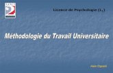 Licence de Psychologie (L1 - psycho.mtu.free.frpsycho.mtu.free.fr/Data/Support_MTU_06_07.pdf · Co-élaboration du fonctionnalisme avec H. Putnam L’espritest à la matière ce que