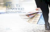 IFRS 15 Revenue - KPMG | US · US GAAP et IFRS. Elle s’éloigne des textes sectoriels qui sont aujourd’hui utilisés ... précises dans les normes. De nouvelles informations à