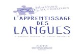 L’APPRENTISSAGE DES LANGUES - Authentificationextranet.editis.com/it-yonixweb/images/322/art/doc/b/b6... · 2017-01-18 · « La musique a besoin de solfège ... Les Français sont