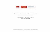 Évaluations des formations Rapport d’activités 2010-2011sup.ups-tlse.fr/evaluation/docs/cr10-11/rap_10-11.pdf · (compte rendu commun à L2 EEA) ... L2 Parcours Microbiologie