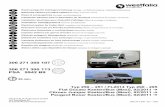 306 271 391 101 – 003 - Westfalia-Automotive · 306 271 391 101 - 003 ... Peugeot Boxer Kasten/Bus ... Koblingsskema Esquema de tomas de enchufe Affectation des prises électriques