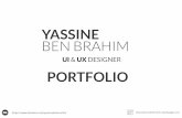 YASSINE BEN BRAHIM · Stage CDD / CDI VIE ... (par rapport au geste d’offrir) ... BEN BRAHIM UI & UX DESIGNER Stagiaire en design durant 6 mois avec nous, Yassine