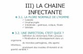 III) LA CHAINE INFECTANTE - phpMyAdmin 2.6.1 · Aspects Clinique, microbiologie, ... HOSPITALIERE ET PRATIQUES ... HYGIENE,CHAINE INFECTANTE ET PRATIQUE PROFESSIONNELLES ...