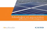 > EVALUATION ET CERTIFICATION Modules et … · L’Avis Technique porte sur la mise en œuvre d’un système photovoltaïque, composé d’un module ... • Diagnostic système
