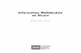 Information Multimodale en Alsace · 1.4 Situation en région Alsace La Région Alsace compte 1,7 M habitants pour une superficie de 8280 km² ; elle comprend 2 départements, ...
