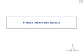 Filtrage linéaire des signaux - creatis.insa-lyon.frvray/doc_cours/Cours_Filtrage.pdf · Synthèse d’un filtre RIF par la méthode des fenêtres ... Utilisation des filtres RIF