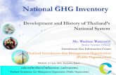 National GHG Inventory - 国立環境研究所 · National GHG Inventory . Greenhouse Gas Information Center . Thailand Greenhouse Gas Management Organization (Public Organization)